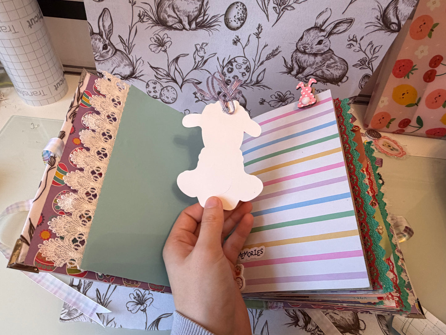 Easter Spring Rabbit Journal