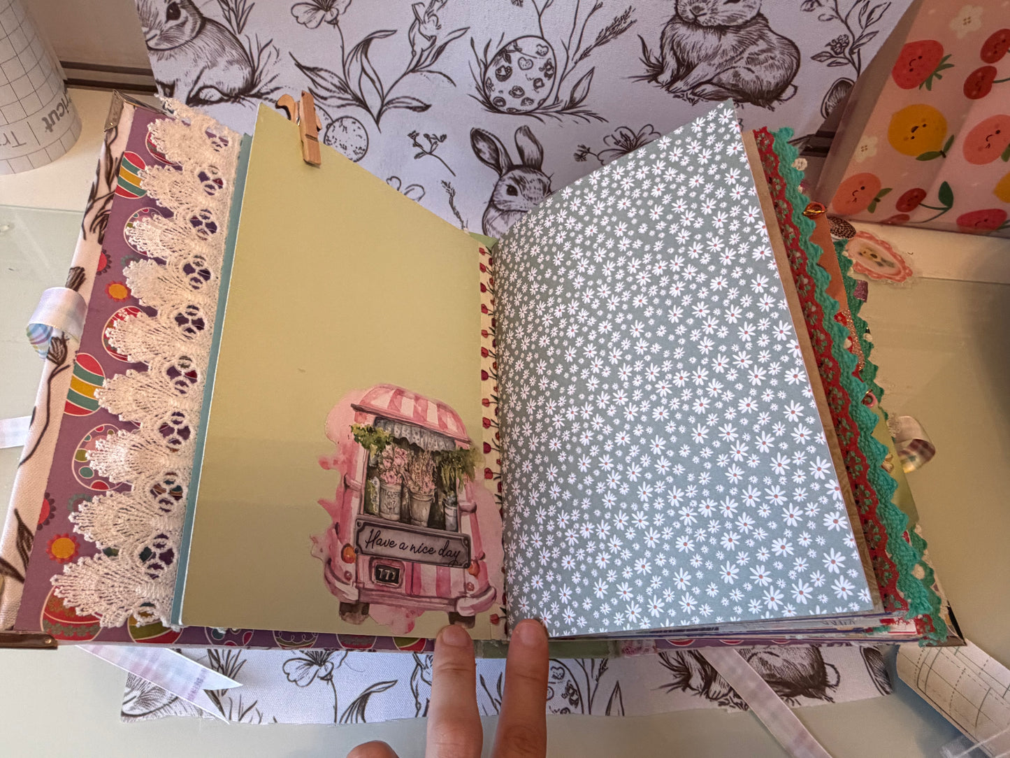 Easter Spring Rabbit Journal