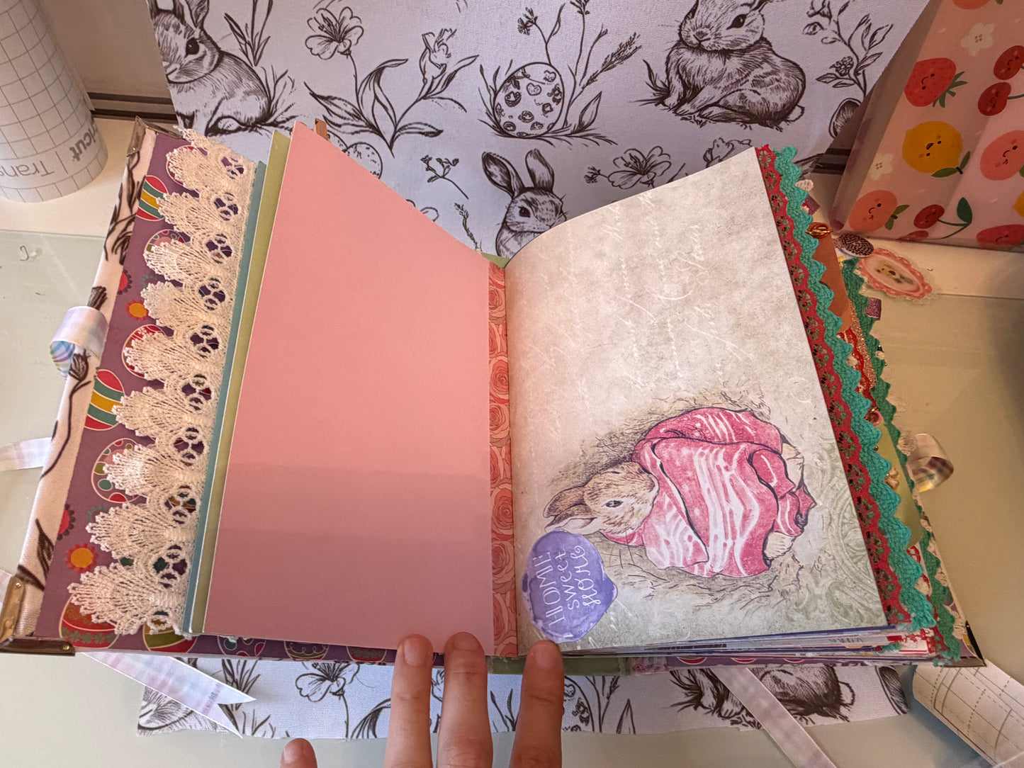 Easter Spring Rabbit Journal