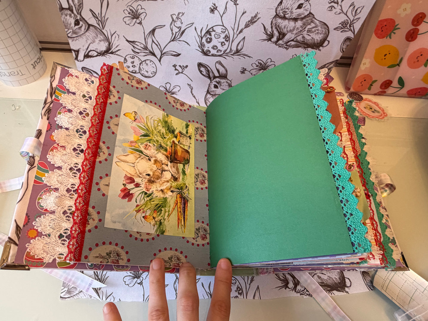 Easter Spring Rabbit Journal
