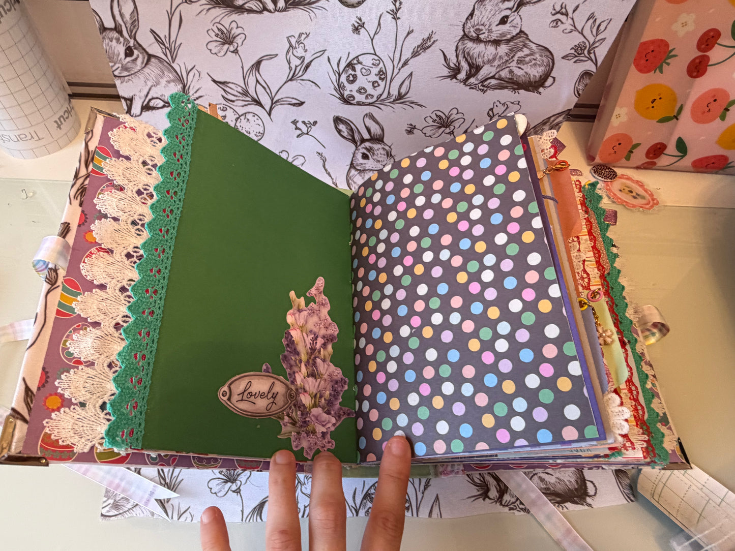 Easter Spring Rabbit Journal
