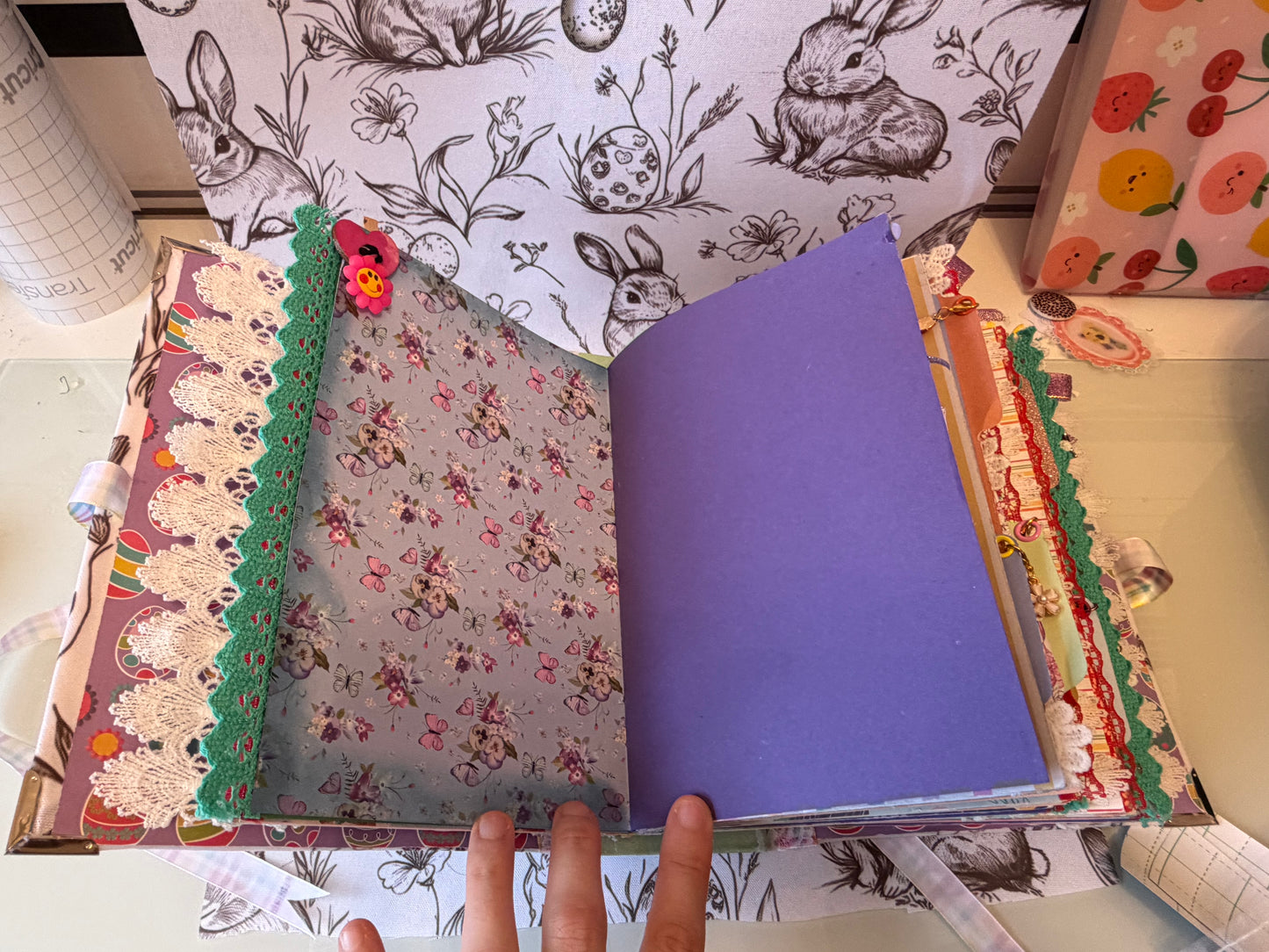 Easter Spring Rabbit Journal