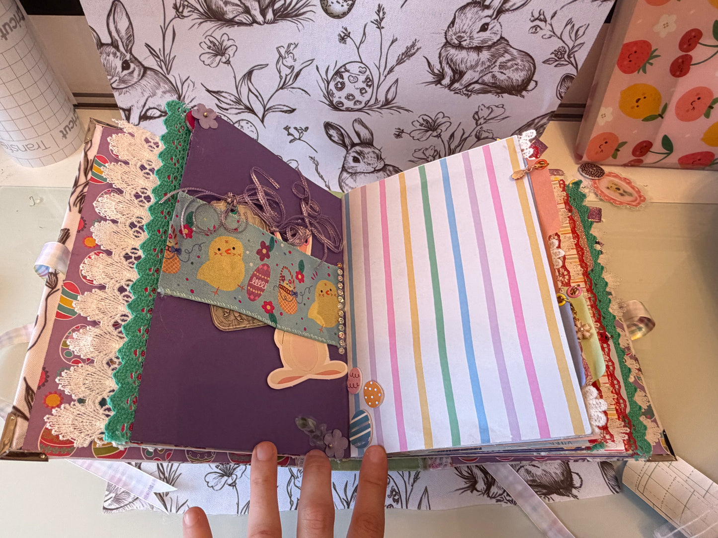 Easter Spring Rabbit Journal