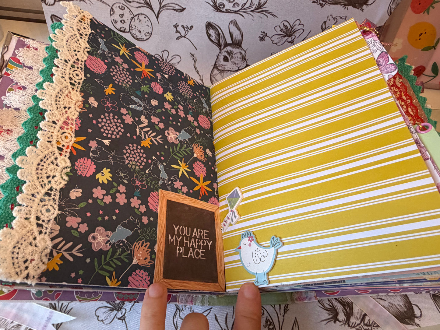 Easter Spring Rabbit Journal