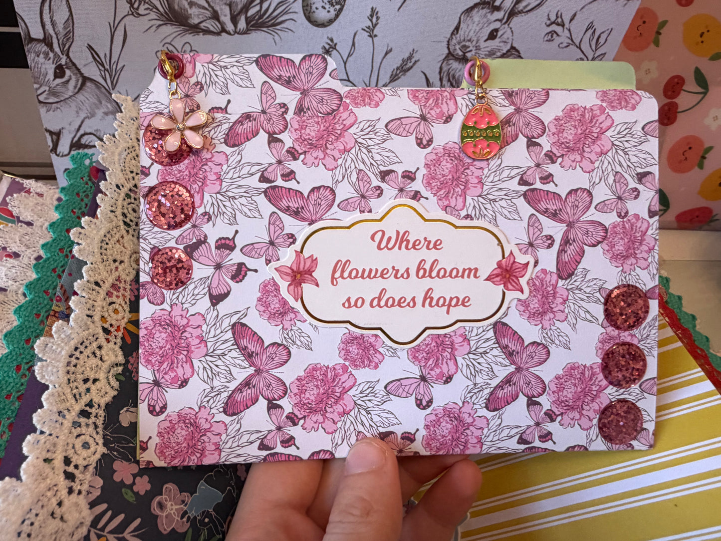 Easter Spring Rabbit Journal