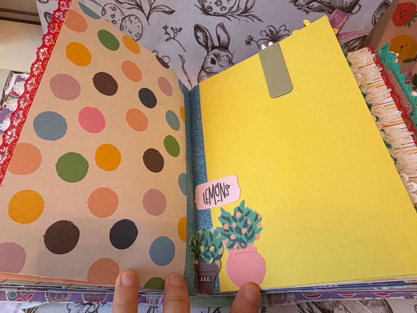 Easter Spring Rabbit Journal