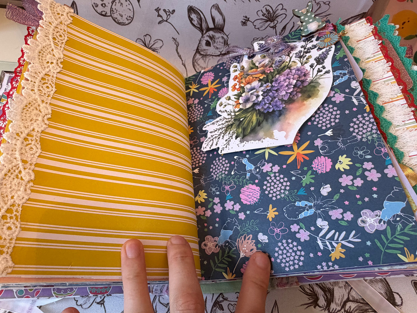 Easter Spring Rabbit Journal