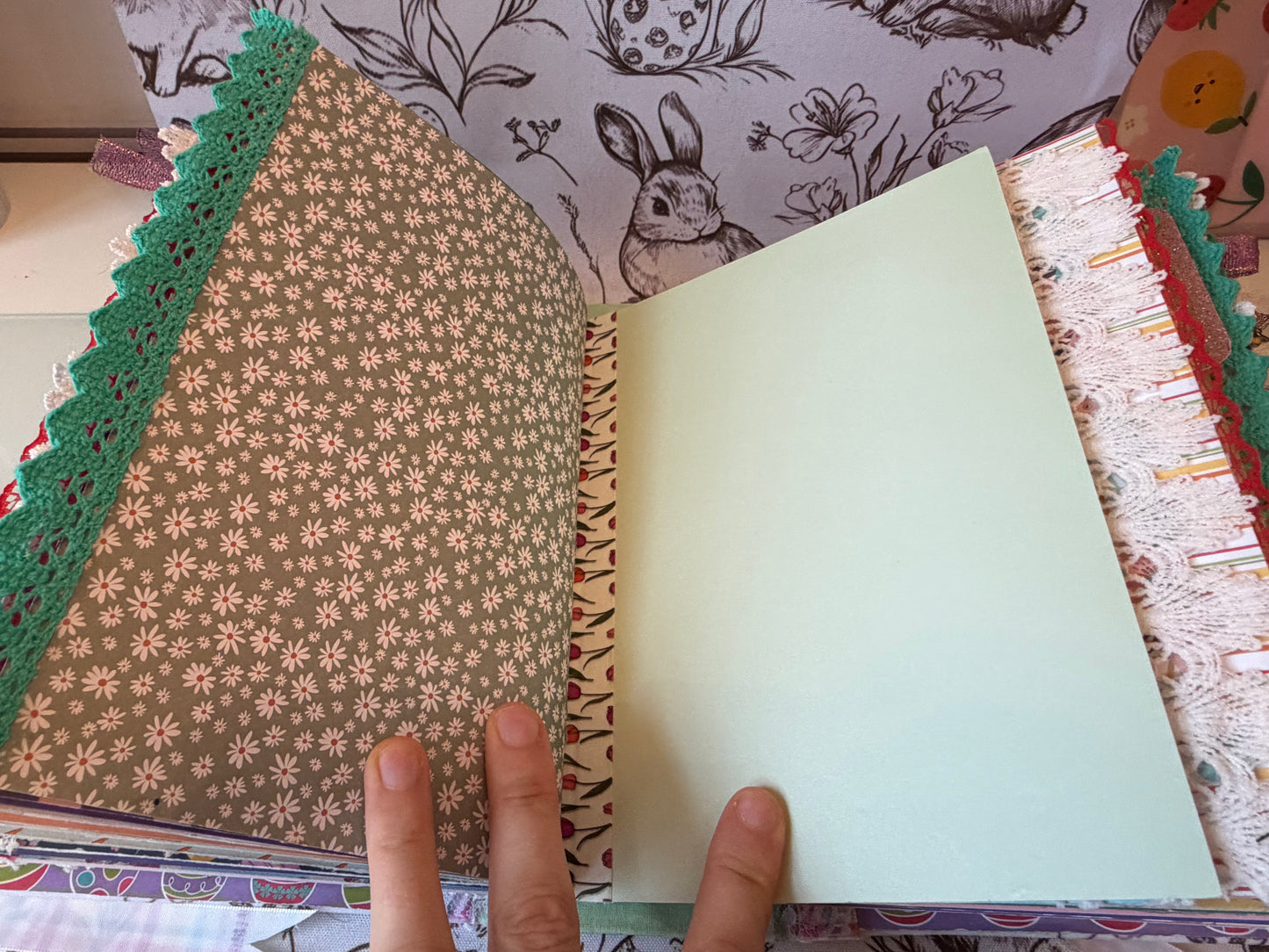 Easter Spring Rabbit Journal