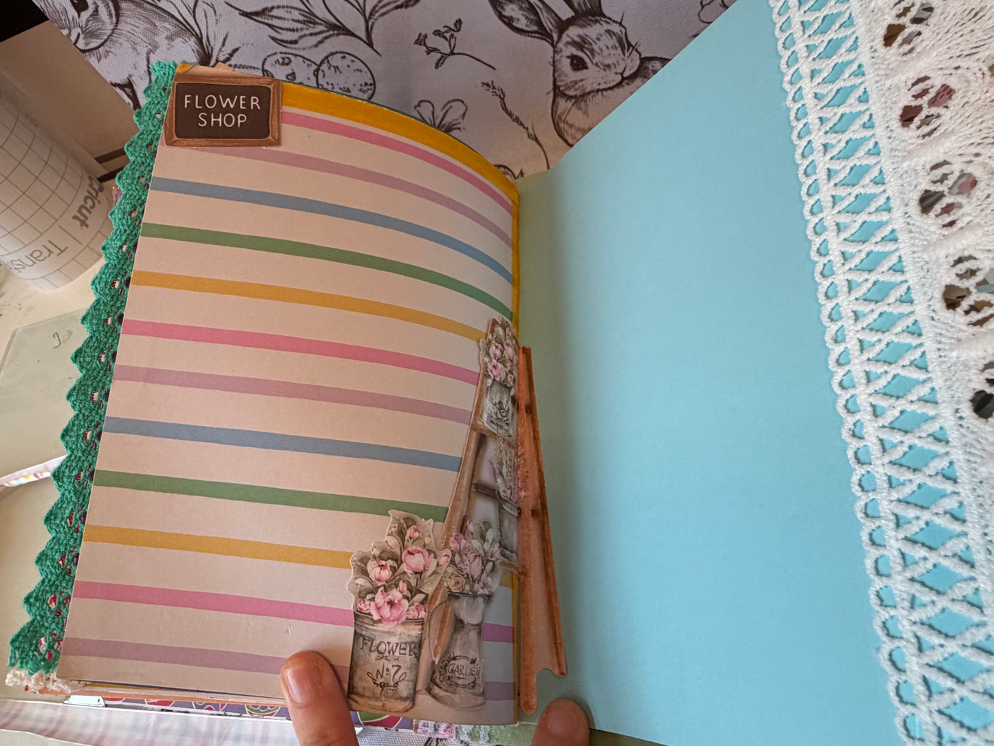 Easter Spring Rabbit Journal