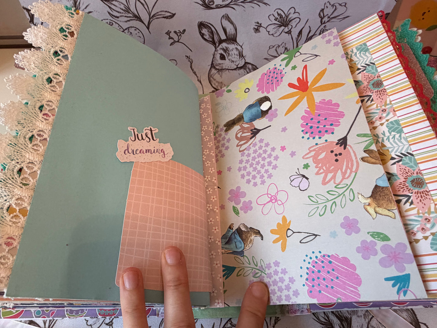 Easter Spring Rabbit Journal
