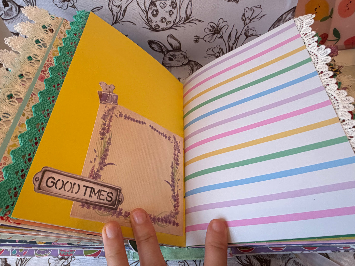 Easter Spring Rabbit Journal