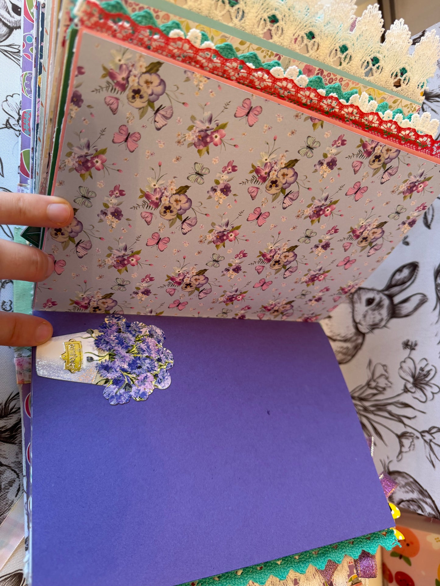 Easter Spring Rabbit Journal