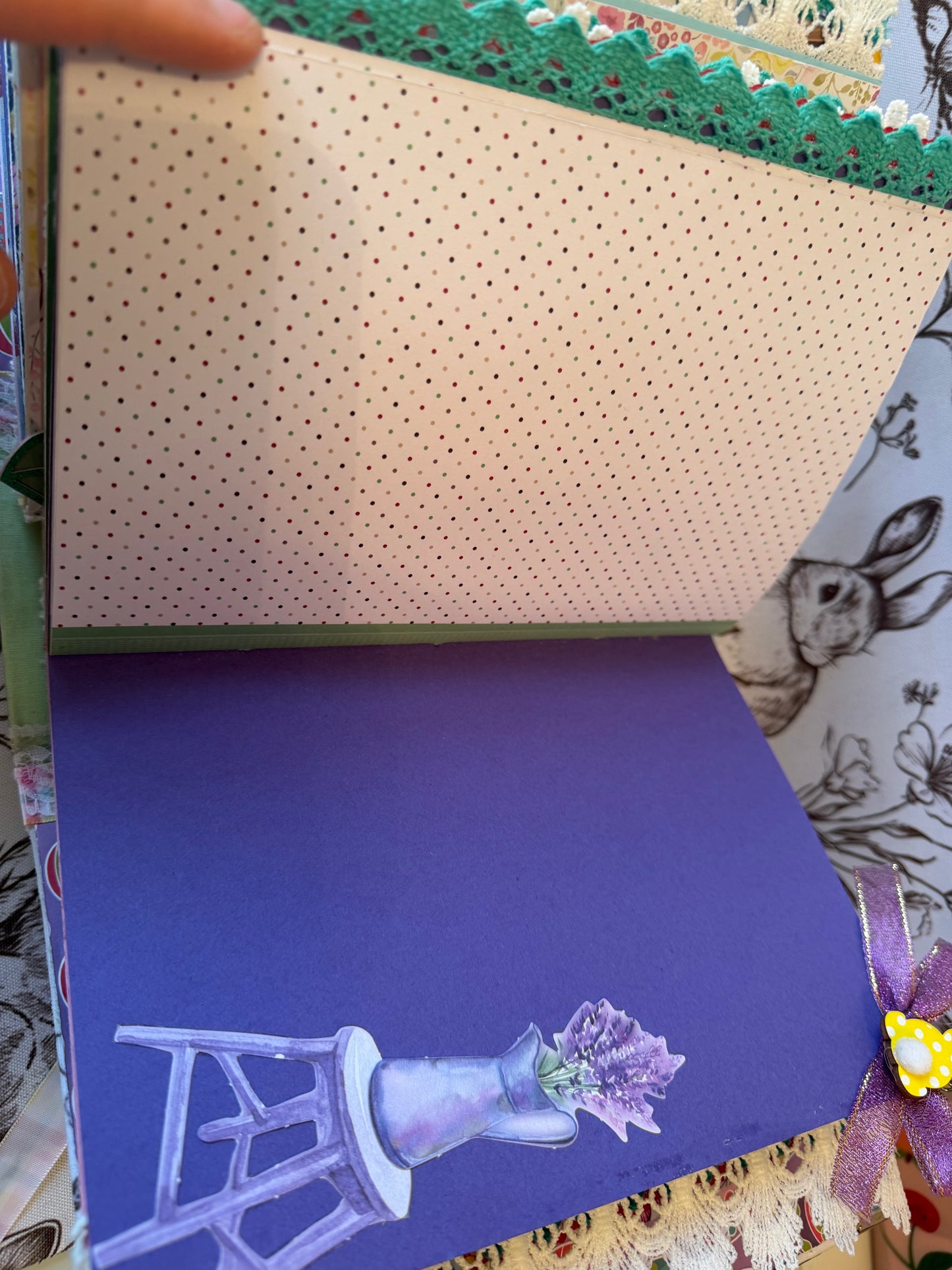 Easter Spring Rabbit Journal