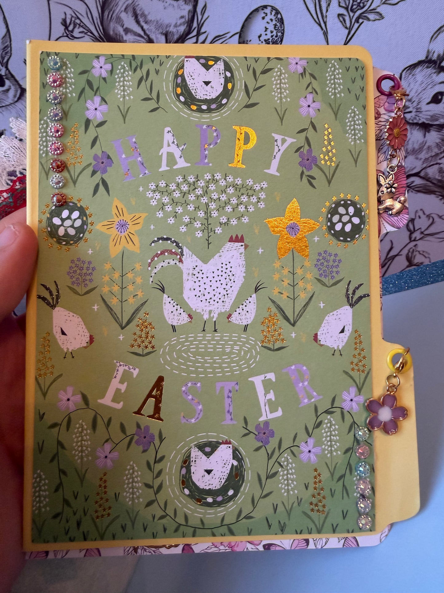Easter Spring Rabbit Journal