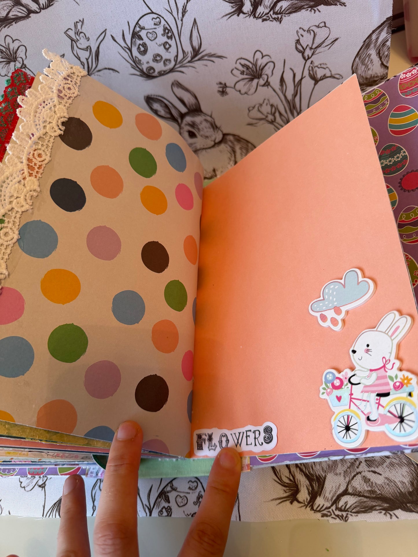 Easter Spring Rabbit Journal